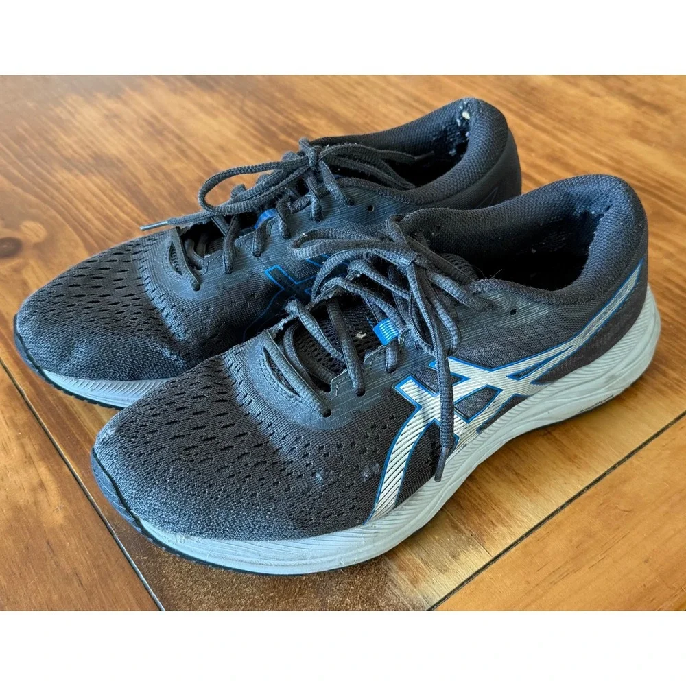 ASICS Gel-Excite 7 Mens Running Shoes Grey Blue 1011A657 Size 9.5